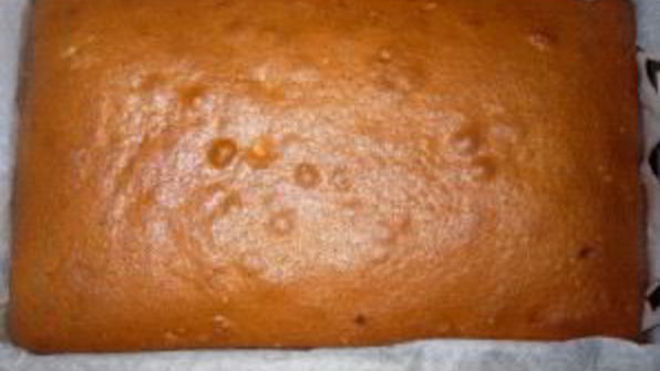 быстрый бисквитный пирог