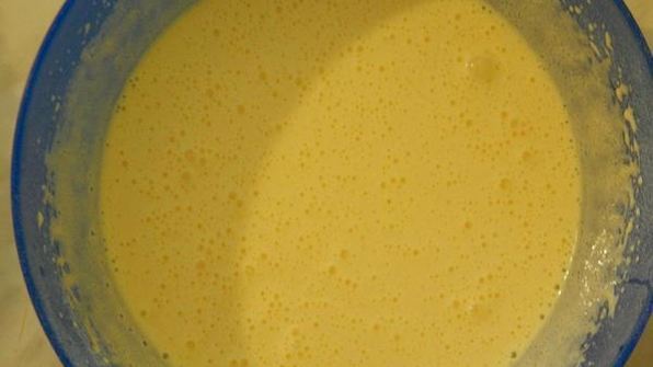 двухслойный апельсиновый пирог