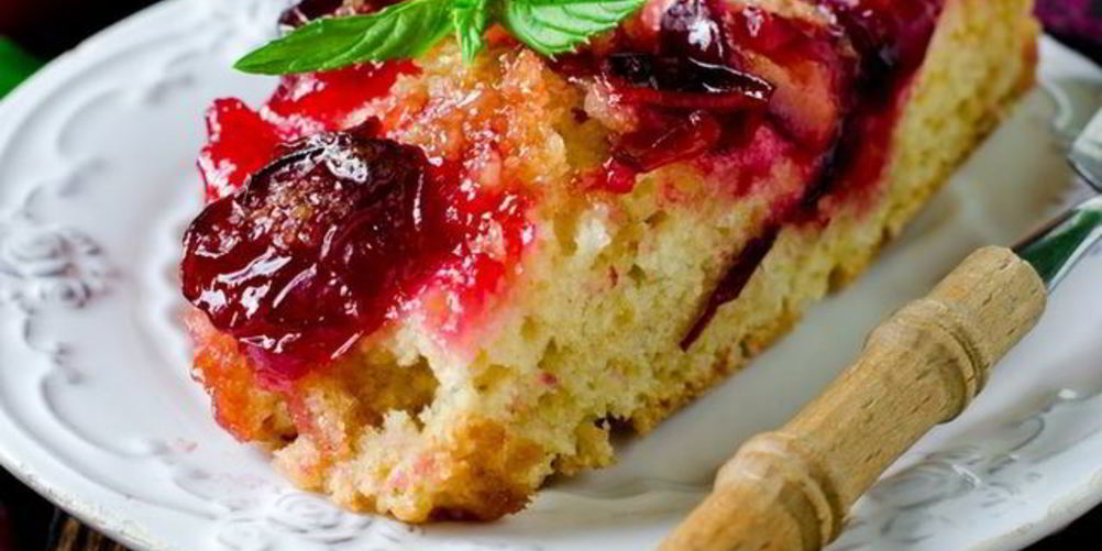 Рецепт французского пирога с черешней