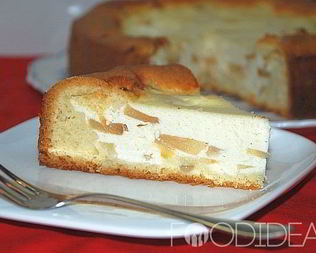 Грушевый пирог в мультиварке