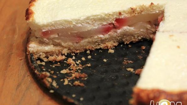 йогуртовый пирог с яблоками