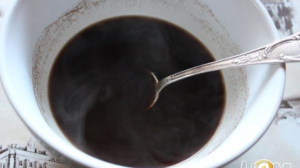 кофейный пирог с черносливом