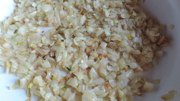 луковый пирог с цветной капустой