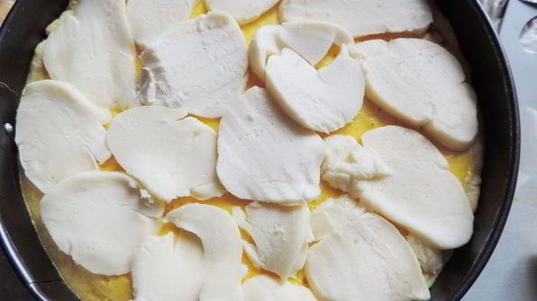 луковый пирог с цветной капустой