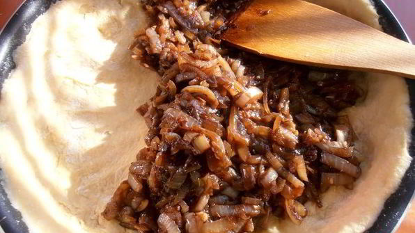 луковый пирог-закуска