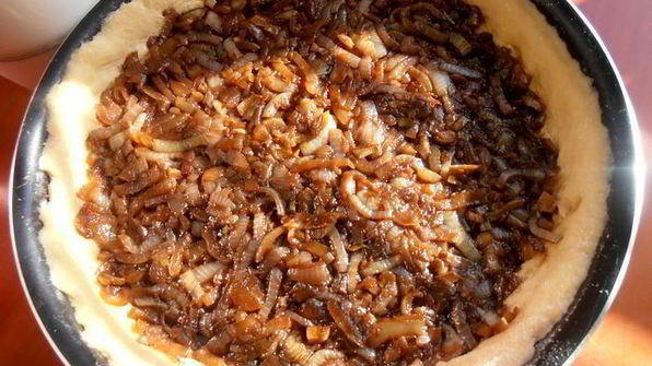 луковый пирог-закуска
