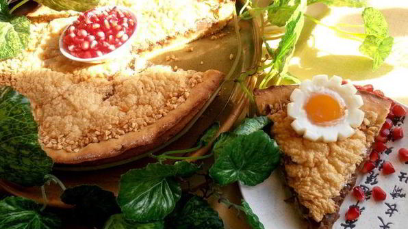 луковый пирог-закуска