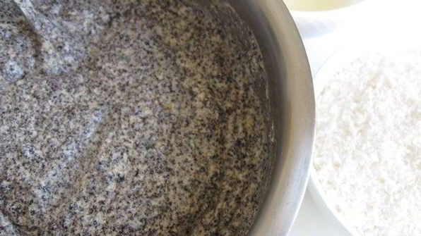 маковый пирог в кокосовых облаках