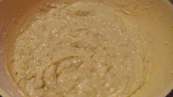 медово-лимонный пирог с овсяными хлопьями