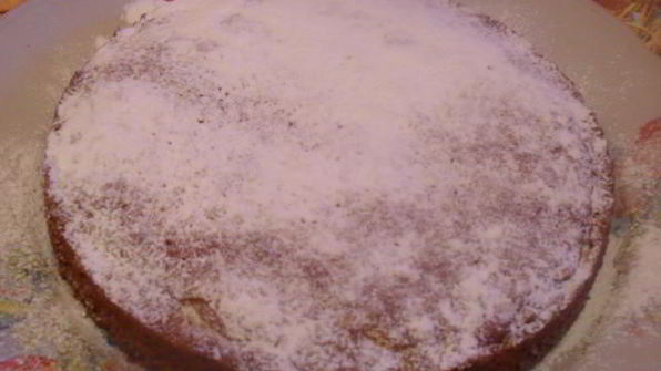 медово-лимонный пирог с овсяными хлопьями