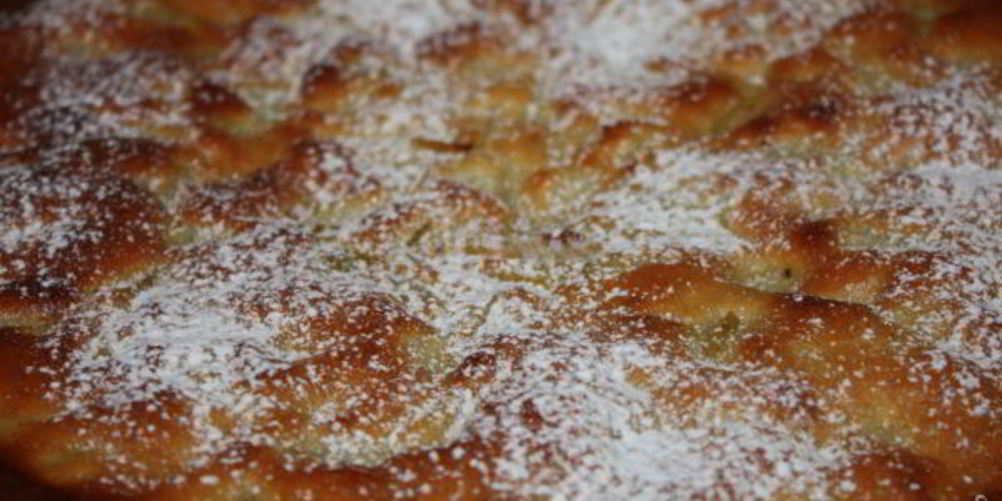 Рецепт медового пирога с грушами