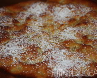 Медовый пирог с грушами