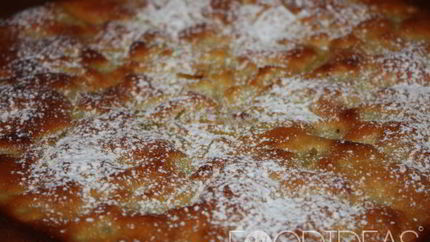 Медовый пирог с грушами