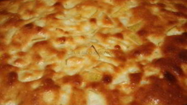 медовый пирог с грушами