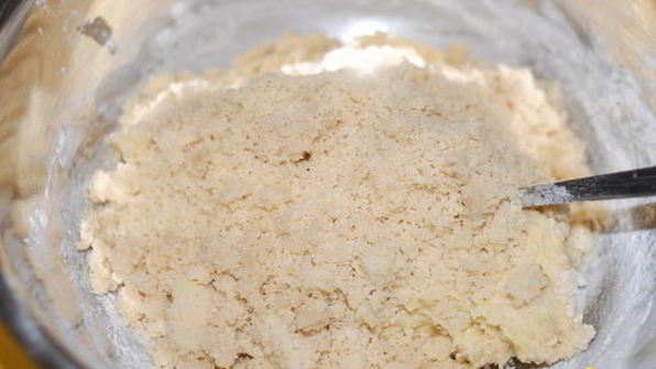 миндальный пирог с нектаринами