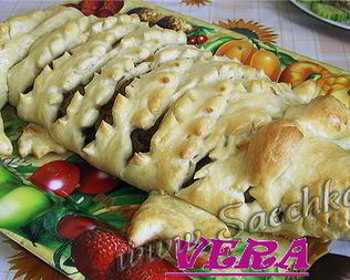 Мясной пирог Крокодил