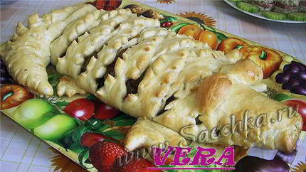 Мясной пирог Крокодил