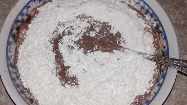 новогодний пудинговый пирог