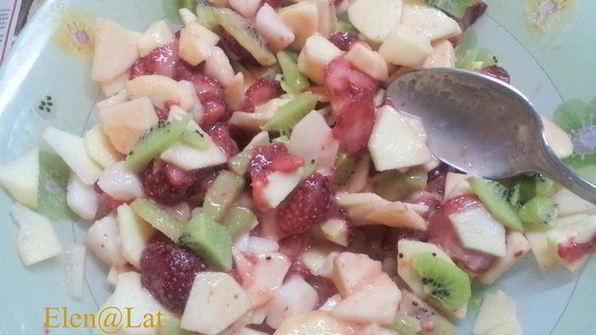 пирог фруктовый микс