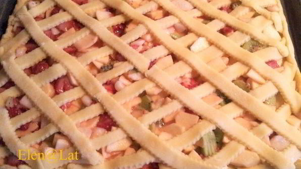 пирог фруктовый микс