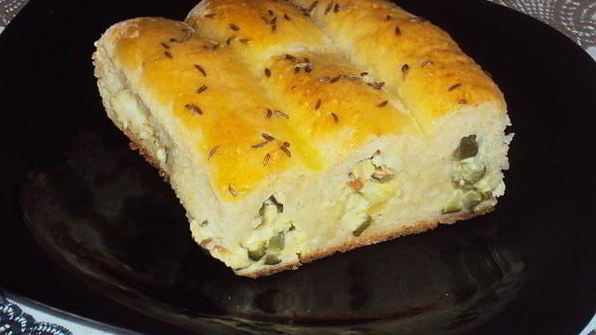 пирог-гармошка