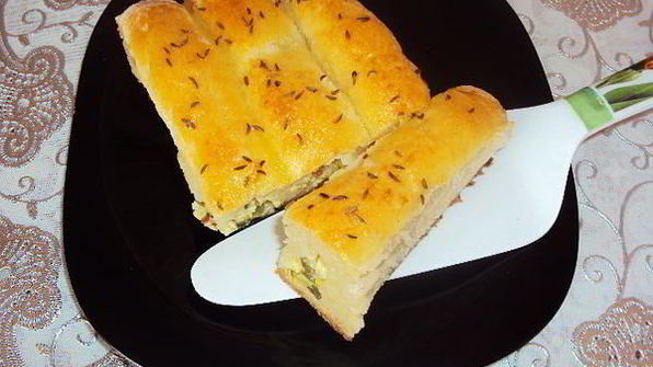 пирог-гармошка