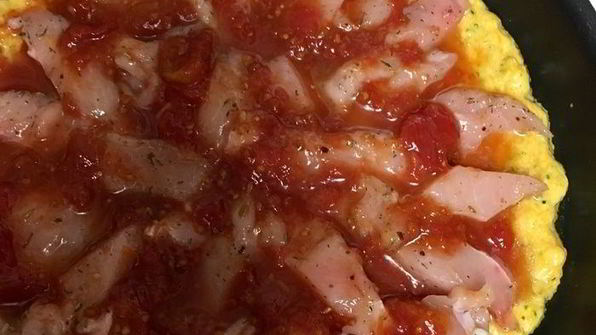 пирог на овощном тесте