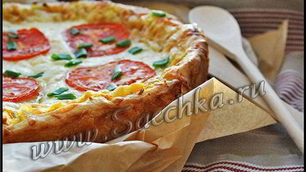 Пирог овощной