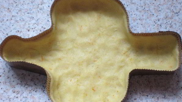 пирог пасхальный голубь с заварным кремом