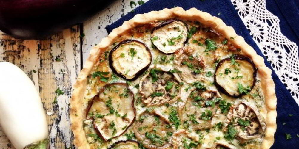 Рецепт пирога с баклажанами