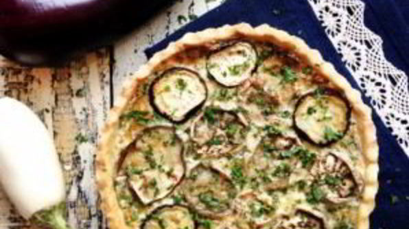 пирог с баклажанами