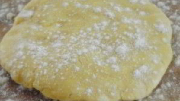 пирог с черникой и персиками по-деревенски