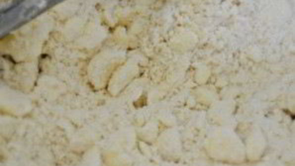 пирог с черникой и персиками по-деревенски