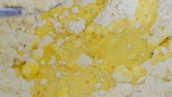 пирог с черникой и персиками по-деревенски