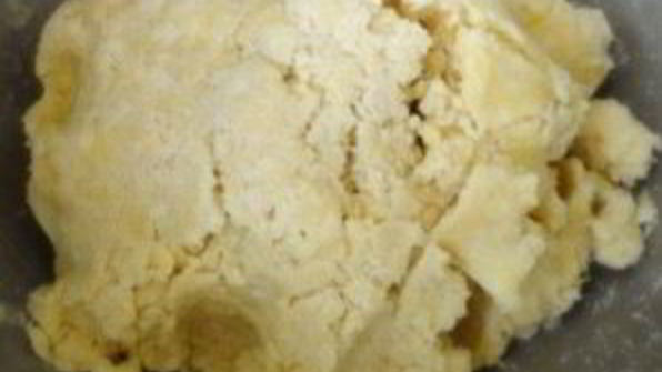 пирог с черникой и персиками по-деревенски