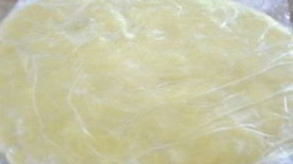 пирог с черникой и персиками по-деревенски