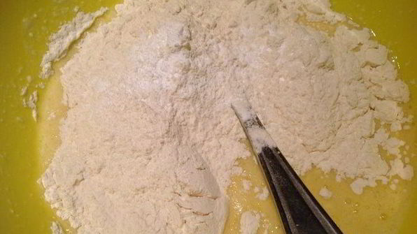 пирог с малиной