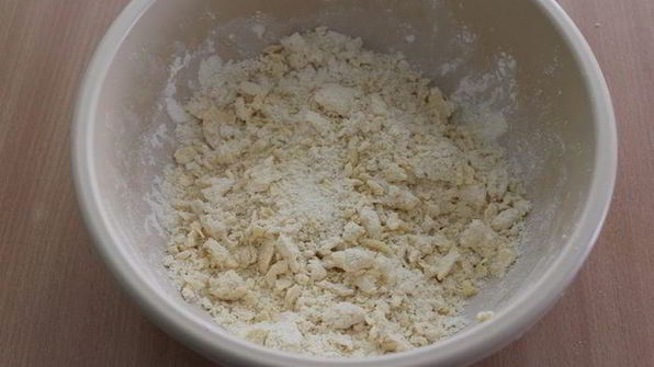 пирог с нутом и яблоками