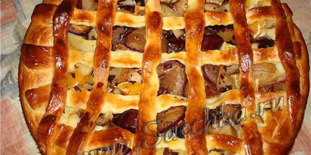 Рецепт пирога с постным тестом