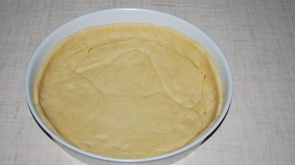 пирог с ветчиной и стручковой фасолью