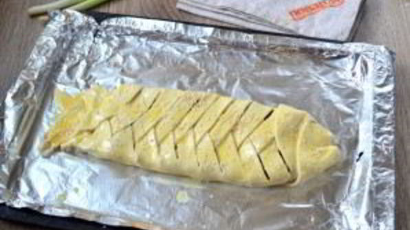 пирог со шпротами