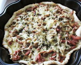 Пироги с грибами