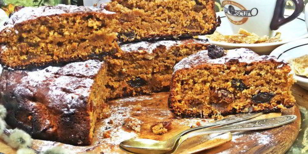 Рецепт постного пирога на арахисовой пасте