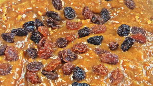 постный пирог на арахисовой пасте