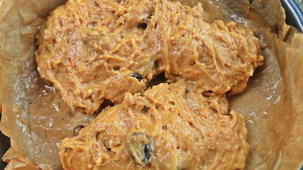 постный пирог на арахисовой пасте