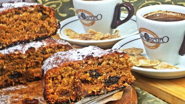 постный пирог на арахисовой пасте