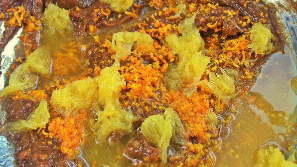 постный пирог на арахисовой пасте