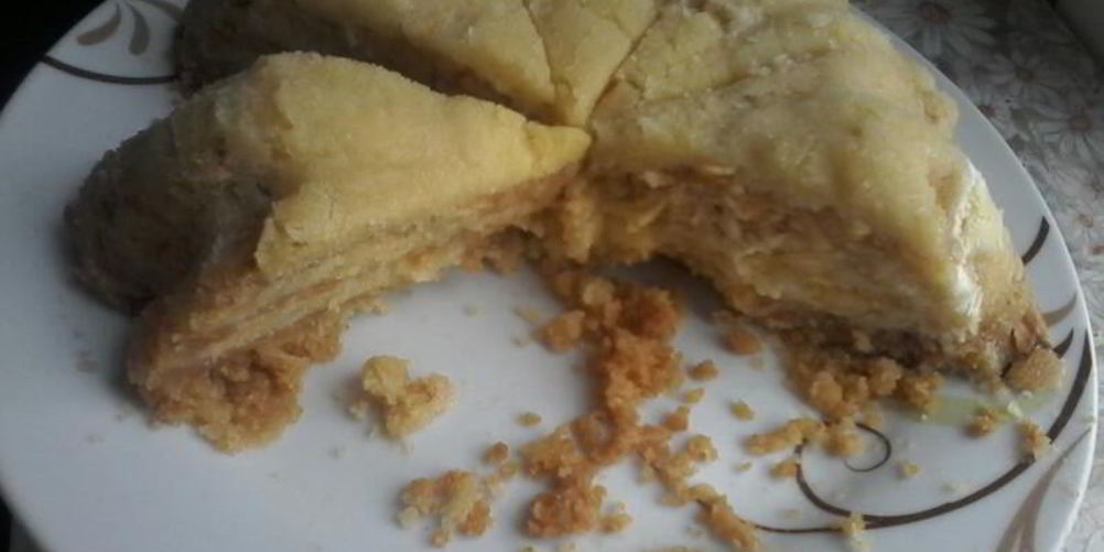 Рецепт постного яблочного пирога