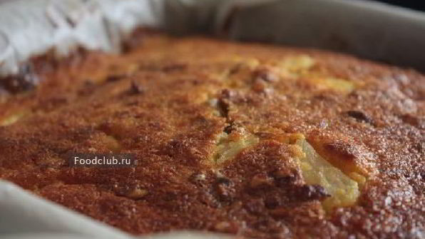 праздничный морковный пирог с ананасами и крем-чизом