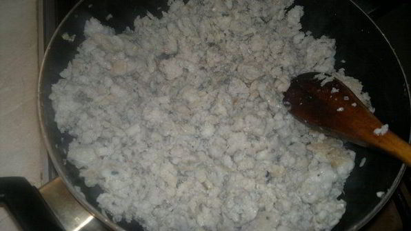 рыбный киш с гранатом